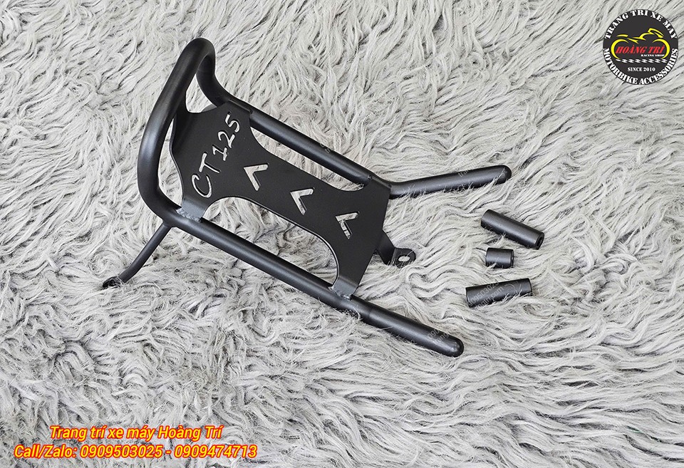 Cận cảnh baga giữa KTC CT 125 với chi tiết hàn thẩm mỹ tối đa