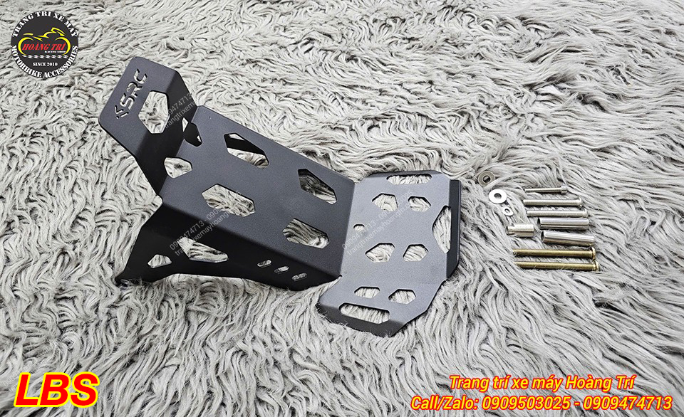 Baga giữa Honda CT125 bản SRC kèm bộ ốc đầy đủ, cắt CNC đẹp mắt và rất chắc chắn