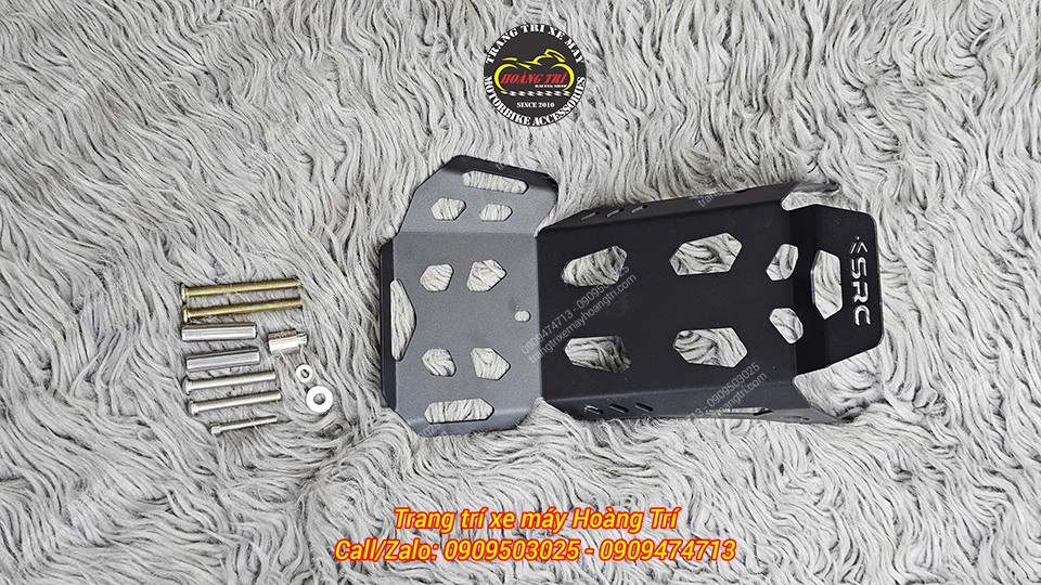 Baga giữa Honda CT125 mẫu SRC gồm đầy đủ pát và ốc, thuận tiện để anh em tự lắp đặt tại nhà