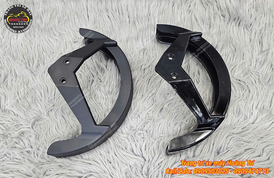 Có 2 phiên bản màu: đen mờ và đen bóng cho anh em lựa chọn