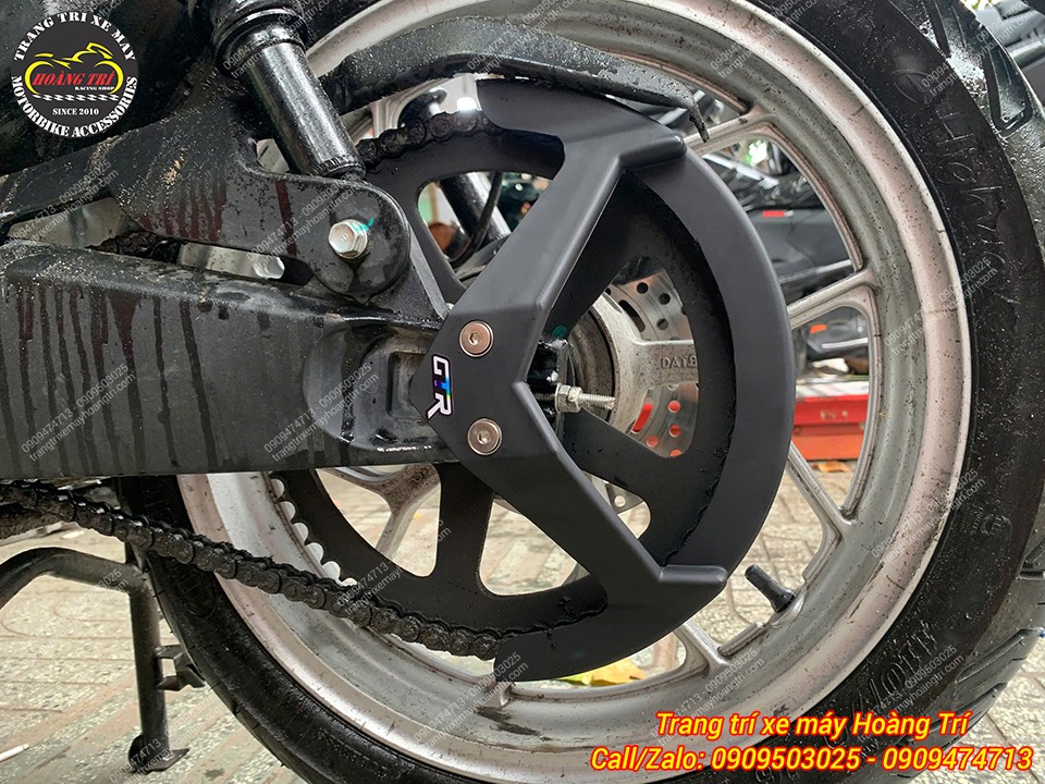 Ngoài ra, che sên LBS còn bảo vệ sên xe khỏi các tác nhân bên ngoài