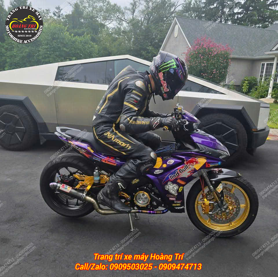 Toàn bộ hành trình vận chuyển dàn chân đồ chơi Exciter 155 từ Việt Nam sang Mỹ