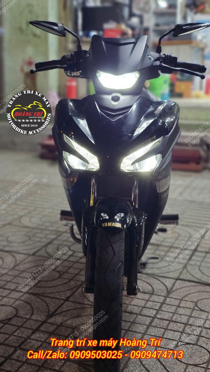 Tính năng đá passing xin đường cực kỳ linh hoạt với nút nhấn được bố trí hợp lý