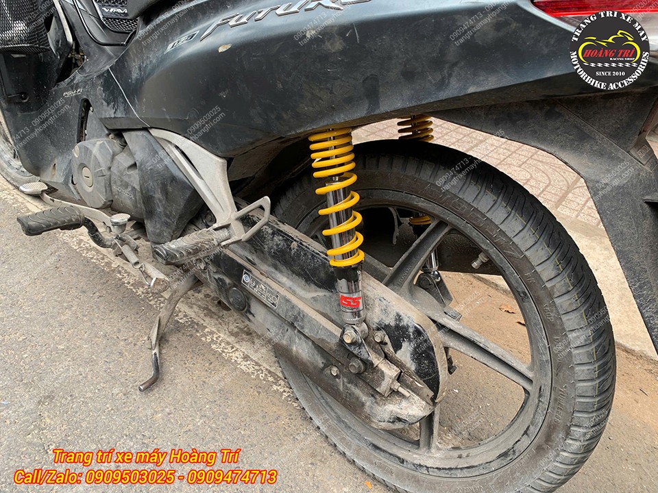 Vừa giúp xe nhún êm vừa tăng tính thẩm mỹ cho Future Fi