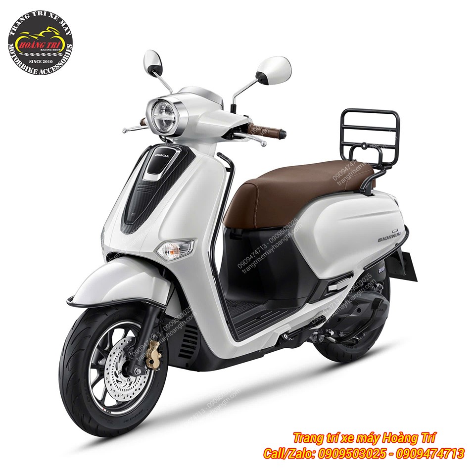 Ngoài phiên bản inox, bộ đôi còn có lựa chọn sơn tĩnh điện bền chắc và mạnh mẽ cho xế cưng