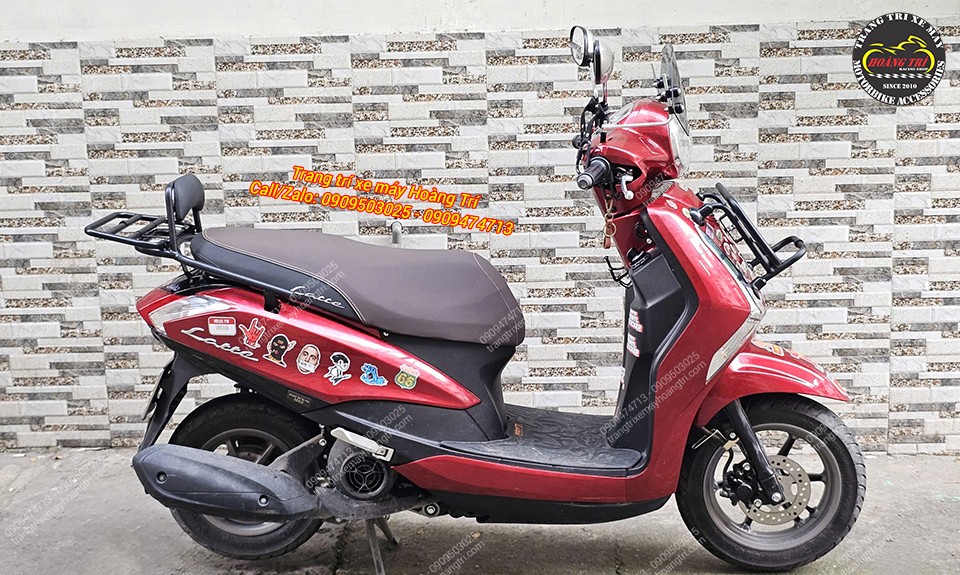 Nên nâng cấp kèm baga trước nếu muốn Latte hướng theo phong cách Vespa sang trọng
