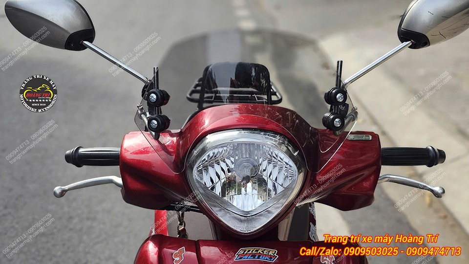 Kính chắn gió Latte bản ngắn mang lại diện mạo tinh tế cho xe