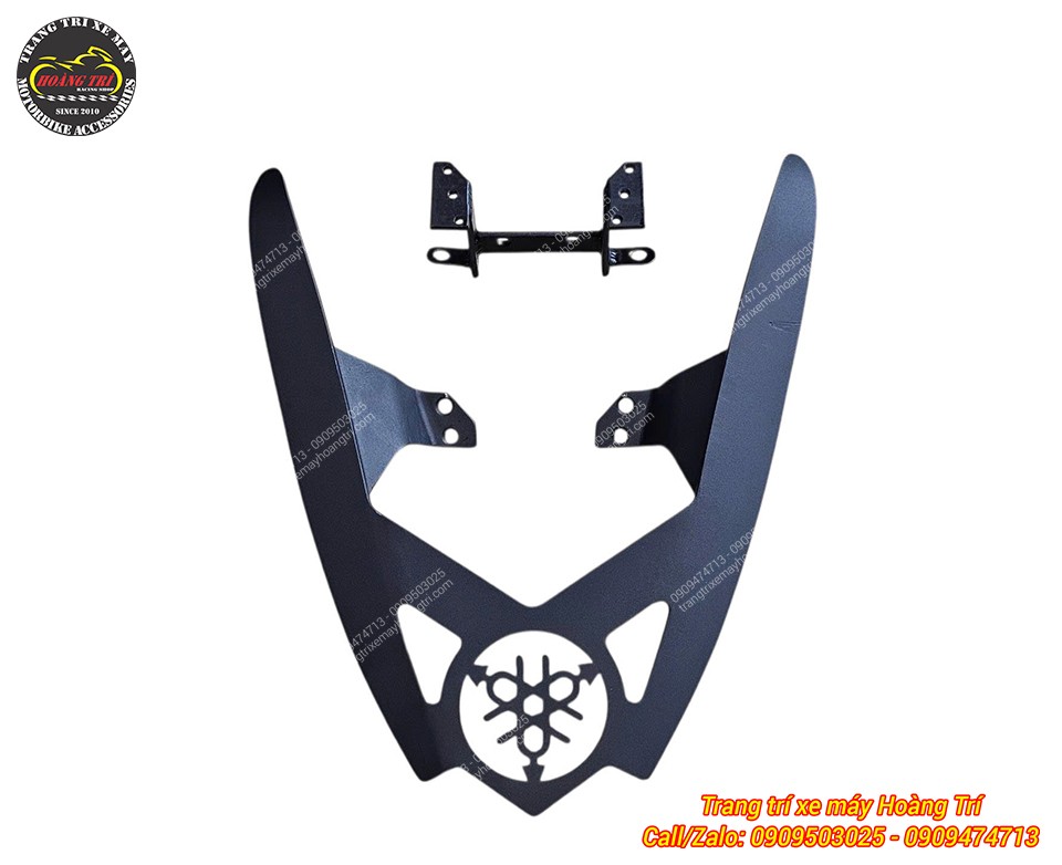 Phiên bản cản dài NVX V3 đi cùng pát lắp đặt, thiết kế ôm đuôi xe mạnh mẽ và tăng tính tiện dụng