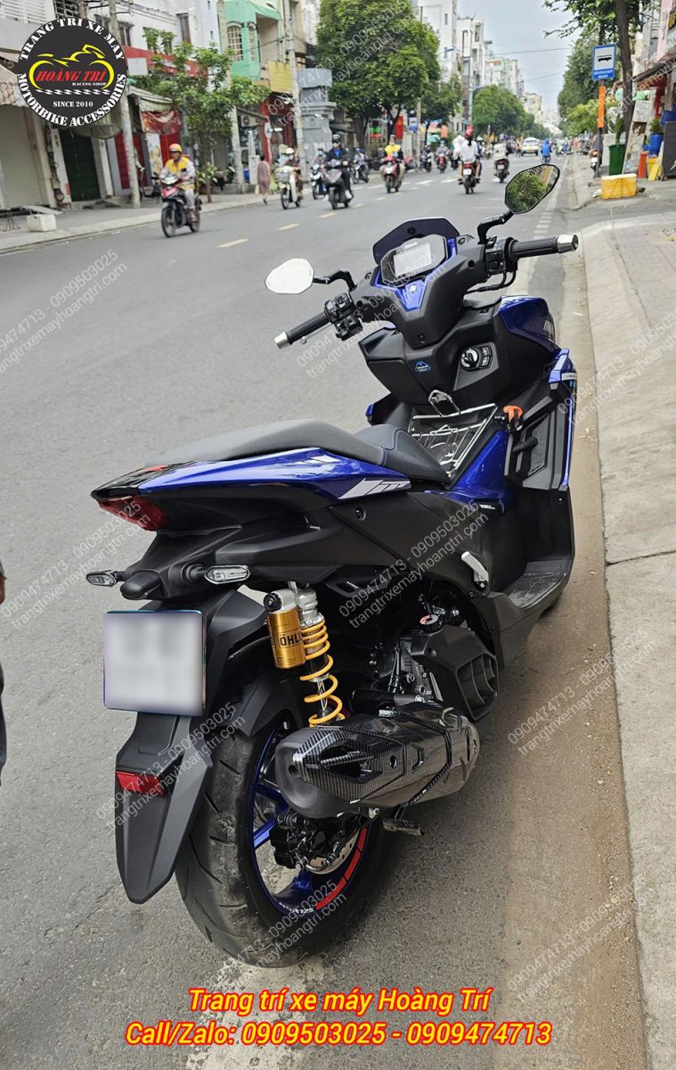 Nên trang bị cùng trọn bộ phụ kiện sơn carbon NVX V3 để cảm nhận sự thay đổi rõ rệt hơn