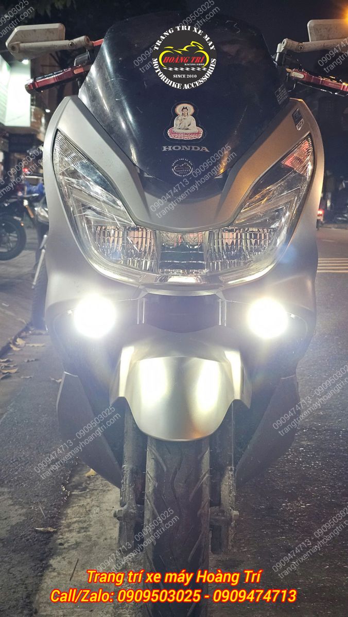 Đèn M10 Ultra V2 vừa được trang bị nâng cấp cho mẫu xe PCX 2017