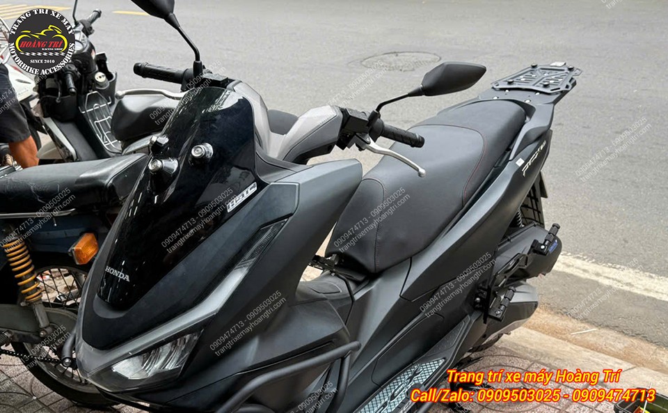 Tổng thể xe không bị phá dáng mà còn giúp xe trông thu hút hơn