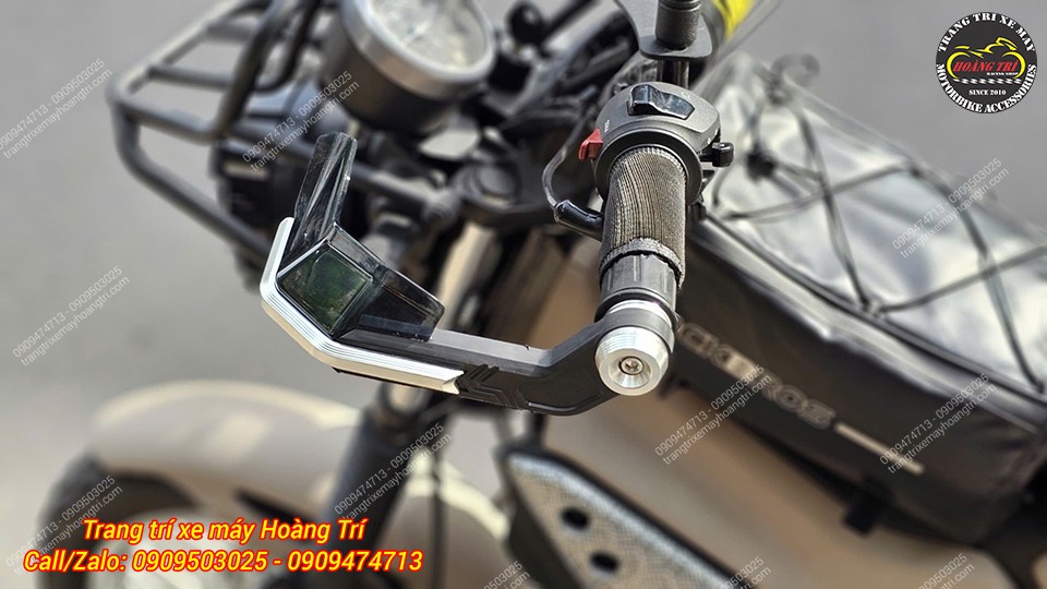 Hoàn thiện lắp đặt bộ bảo vệ tay lái FUX cho PG-1