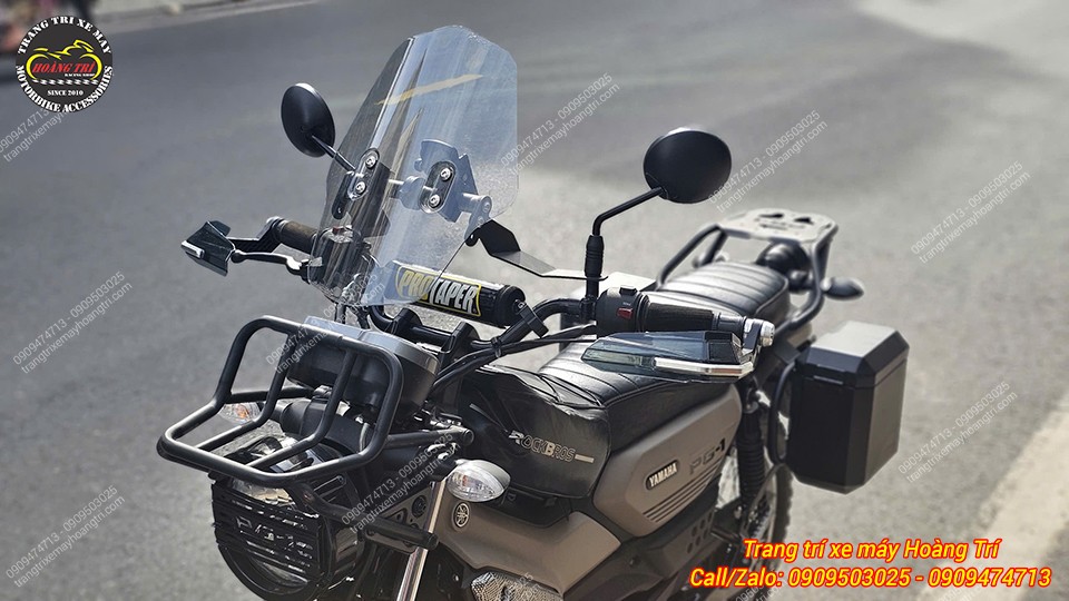 Ngoài ra, chiếc PG-1 của anh khách còn được gắn thêm nhiều đồ chơi kiểng khác