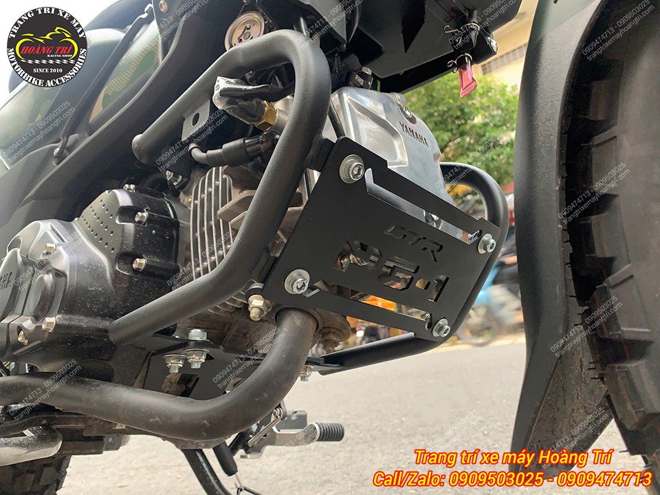 Đặc biệt ngăn ngừa đá sỏi bắn vào làm trầy xước lốc máy