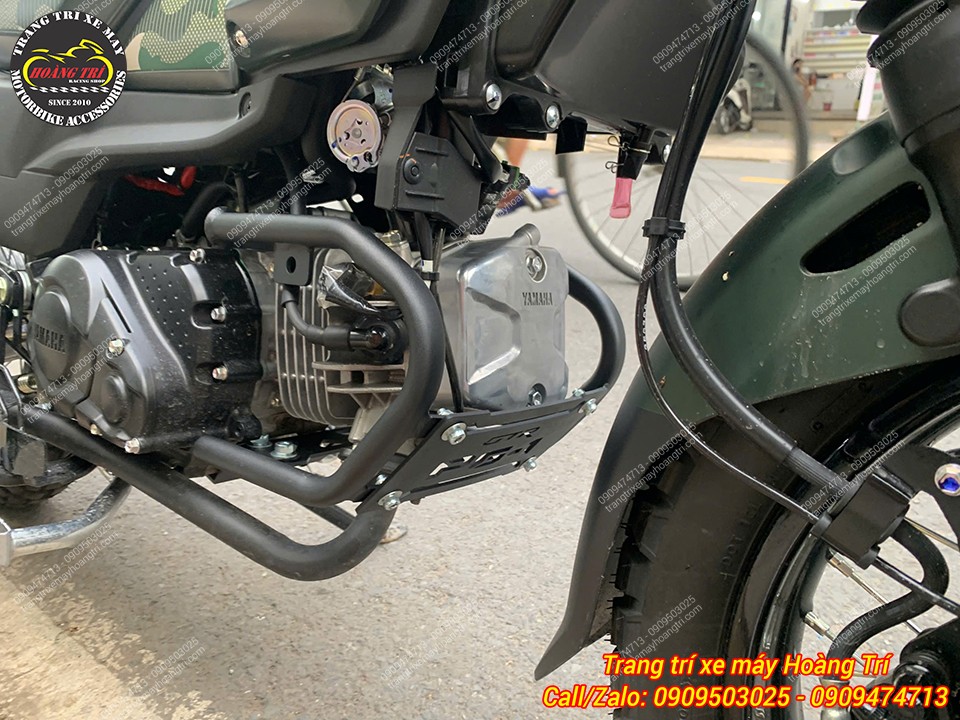 Ngoài tác dụng bảo vệ, còn làm tăng vẻ ngoài mạnh mẽ cho xe