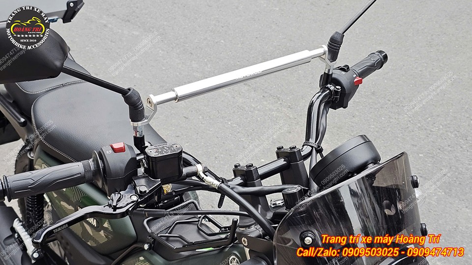 Việc lắp đặt không cần khoan, độ chế bất kì chi tiết nào nhưng vẫn đảm bảo chắc chắn