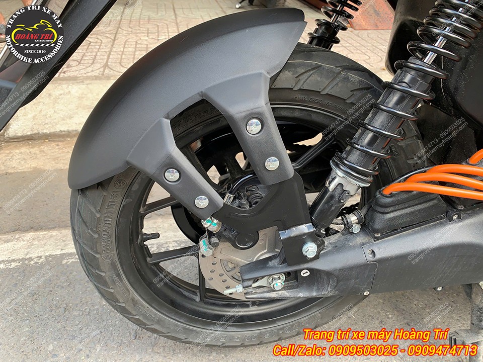 Chắn bùn 4 chân Datbike Quantum lắp chuẩn, ôm bánh chắc chắn và tăng khả năng chống văng nước