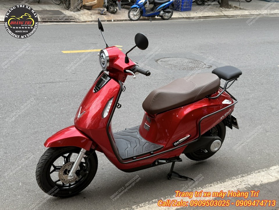 Khung bảo vệ vừa tạo điểm nhấn thẩm mỹ cho Vinfast EVO vừa hạn chế trầy xước hiệu quả