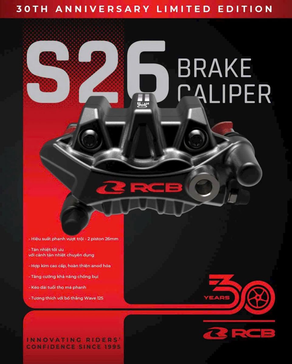 Heo dầu 2 piston S26 Racing Boy chính hãng phiên bản kỷ niệm 30 năm