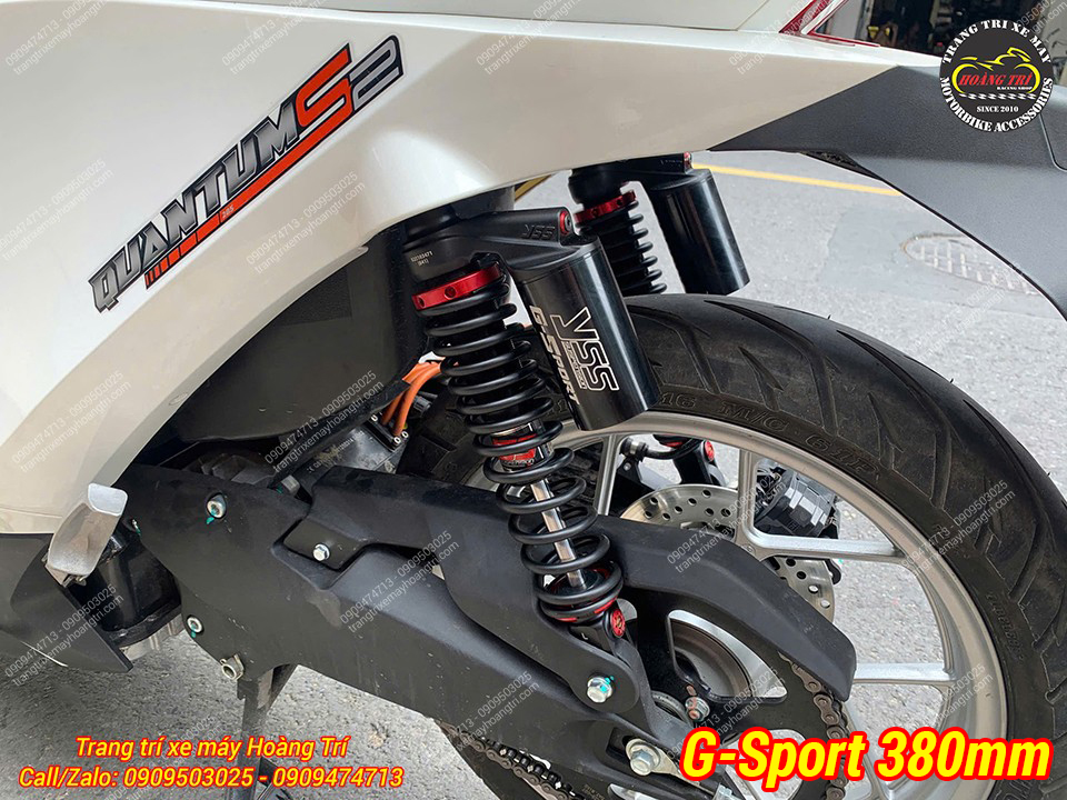 Đối với dòng phuộc YSS G-Sport không cần phải đục khoét tại vị trí bình dầu - Giữ zin cho xe