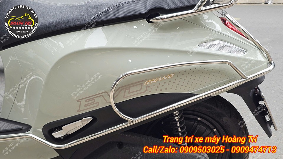 Bộ khung bảo vệ bo theo viền xe tạo điểm nhấn trang trí đầy cuốn hút