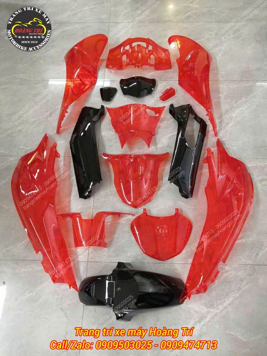 Xuất hiện thêm phiên bản màu đỏ trong suốt cho anh em làm mới chiếc Sh của mình