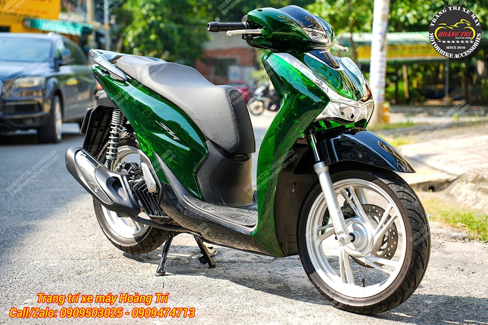 Thiết kế đẳng cấp, sang trọng giúp nâng tầm chiếc Sh Việt kiểu dáng Ý