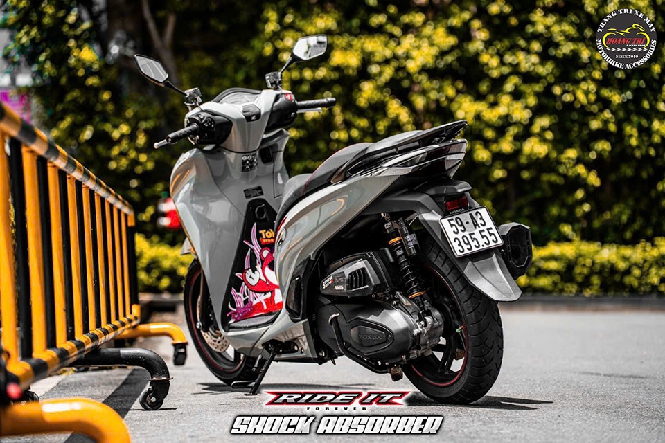 Mức giá tầm trung nhưng mang chất lượng cao cấp, phù hợp hoàn hảo với thiết kế của xe Sh