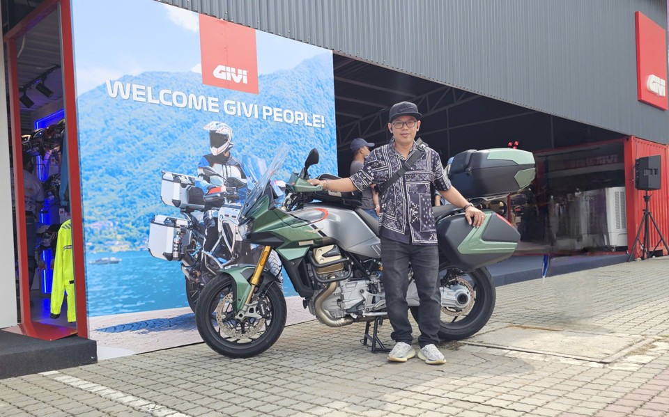 Tại gian hàng Givi sẽ có trưng bày các dòng xe Touring được trang bị các phụ kiện Givi