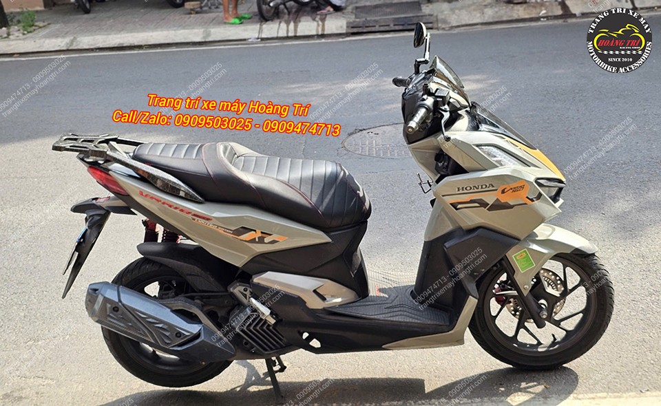 Thiết kế nệm yên thể thao cực hợp với kiểu dáng khỏe khoắn của Vario / Click Thái