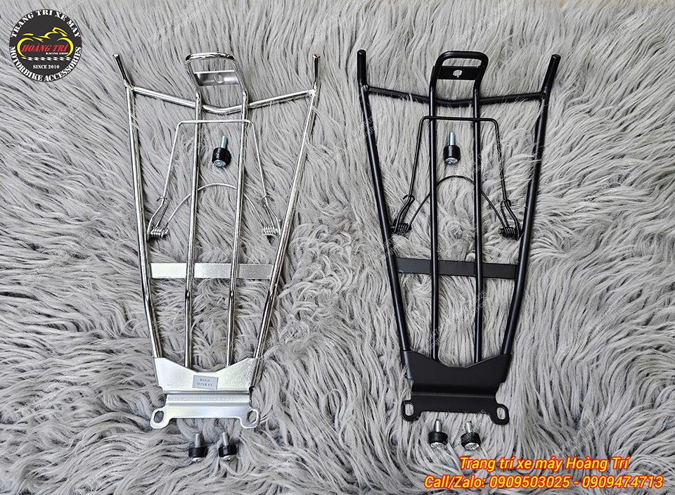 Baga giữa 10 ly Winner R 2026 mẫu HT có hai lựa chọn: inox hoặc sơn đen