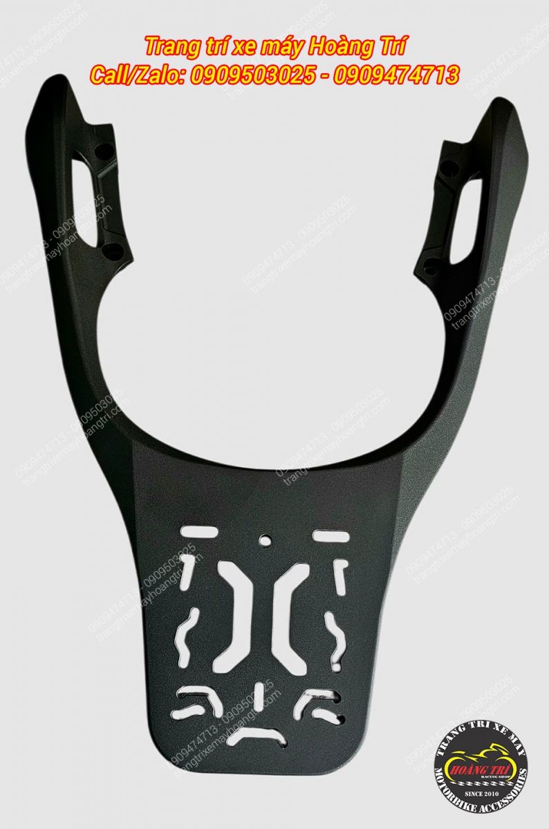 Toàn bộ baga sau nhôm đúc dành cho xe ADV 350, nhìn từ trên xuống, nổi bật với các họa tiết trang trí