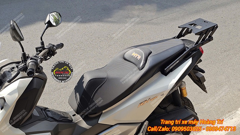 Lắp đặt nhanh chóng, không độ chế tổng thể cân đối, tăng khả năng chở đồ cho ADV 160