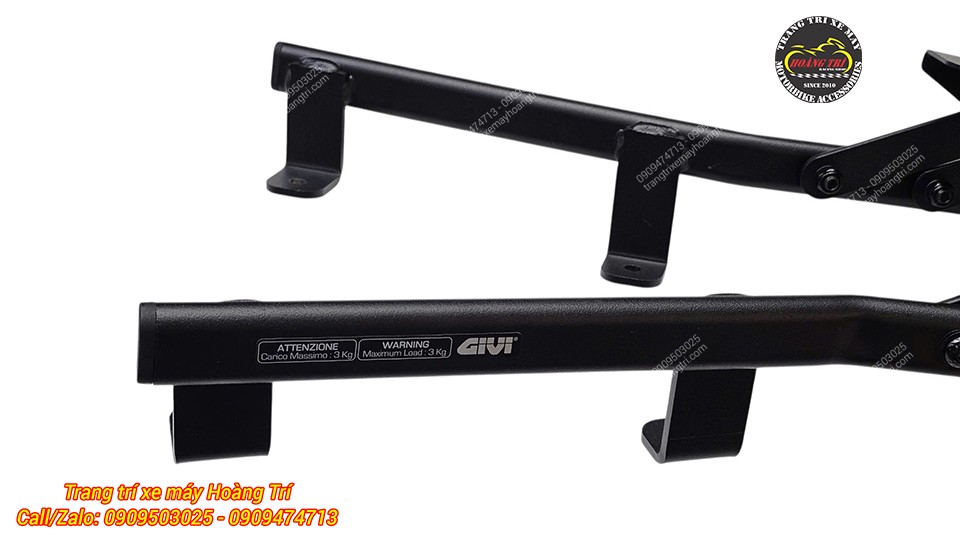Khung baga trượt Givi cho ADV 160 cấu tạo chắc chắn, dày dặn và gia công tỉ mỉ