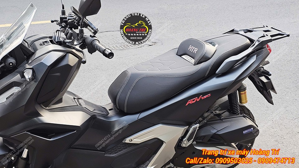 Yên 2 tầng HTR1024 lắp cho ADV 160 2026, thiết kế đẹp, tăng độ êm ái khi lái