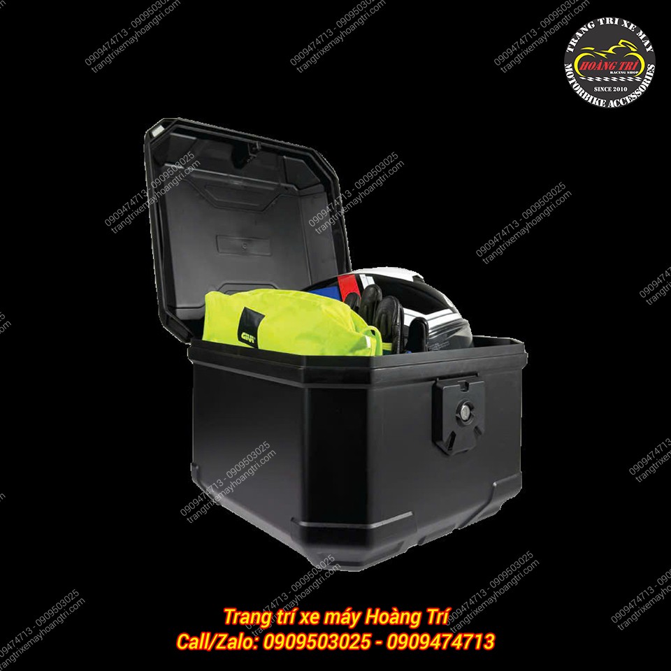 Các vật dụng khi đặt trong thùng U37A Plus - Rất rộng rãi và sử dụng triệt để không gian