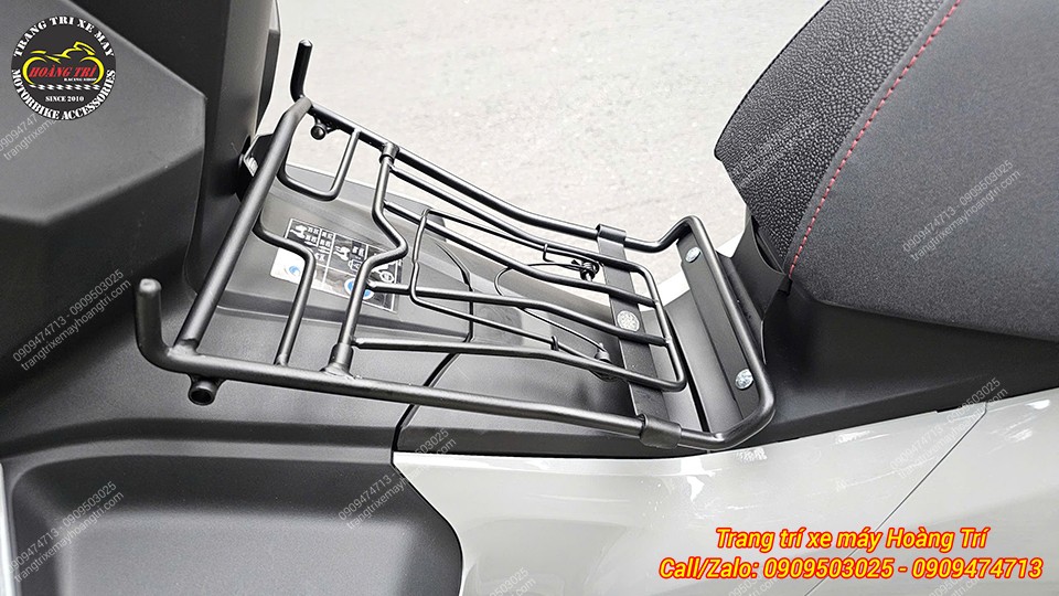 Góc nhìn nghiêng baga giữa Airblade 2026 giúp tăng tiện lợi khi chở đồ hằng ngày