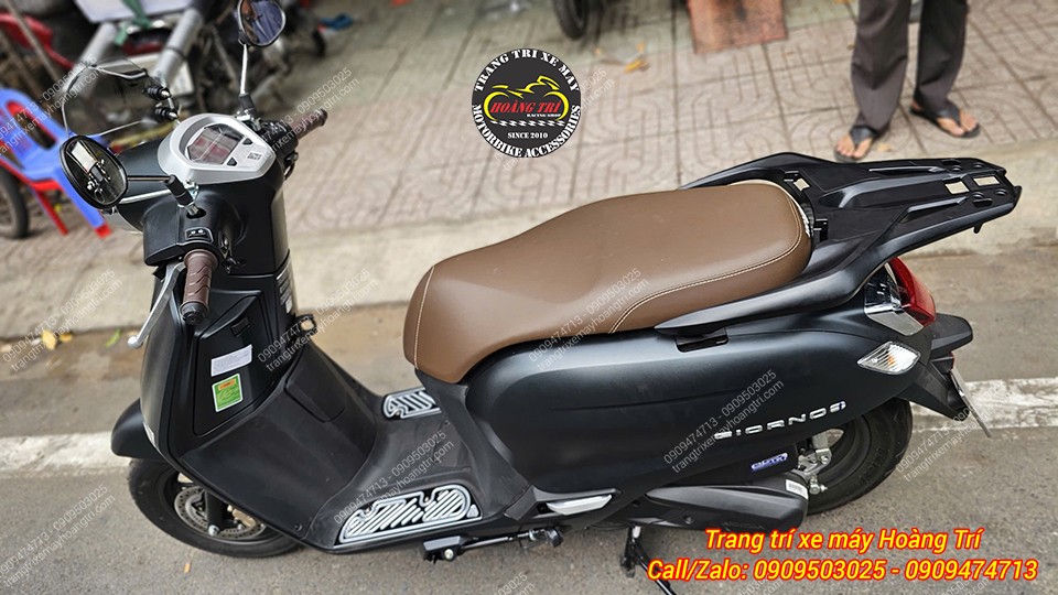 Sản phẩm baga sau nhôm đúc Sh được độ chế cho Giorno nên chỉ được lắp đặt tại shop