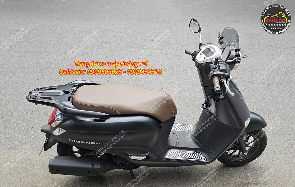 Nhưng sau khi độ chế hoàn thiện chiếc Giorno trông mạnh mẽ, khác biệt hơn hẳn nguyên bản