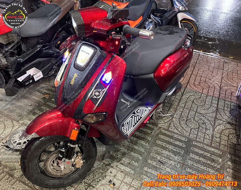 Nâng cấp cặp phuộc trước để có diện mạo mới, nhún êm và tăng tính thẩm mỹ