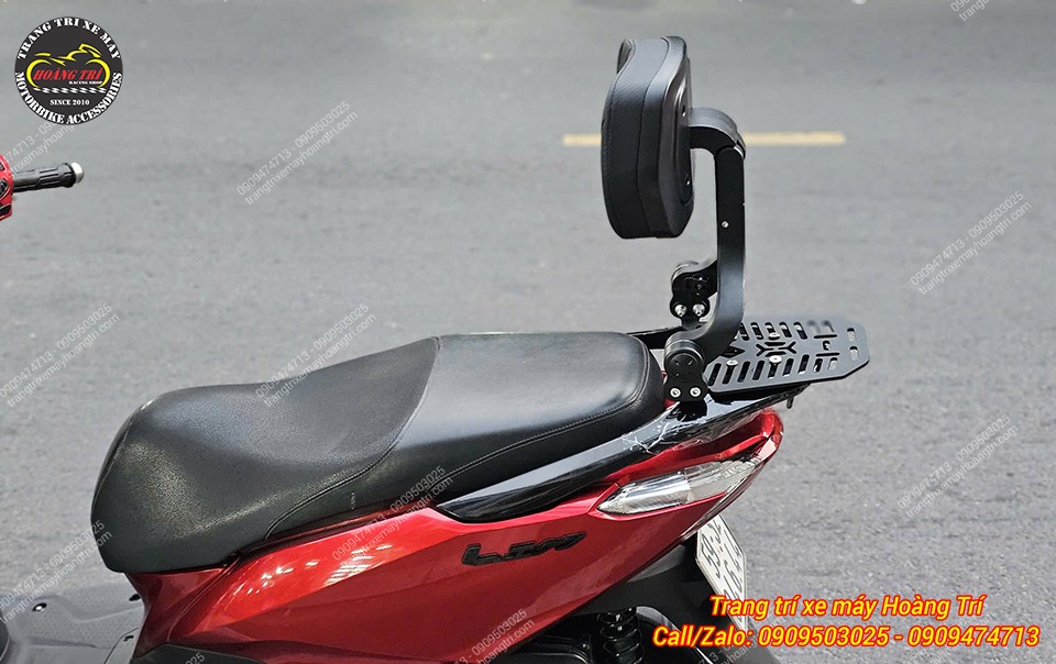 Tựa lưng MTM đang ở tư thế dựng đứng, mang lại sự thoải mái tối đa cho người ngồi sau