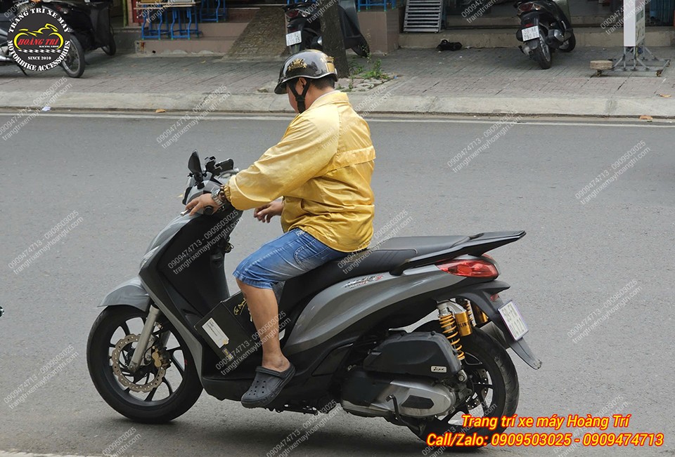 Trải nghiệm thực tế Piaggio Medley gắn phuộc Ohlins, xe vận hành êm ái, ổn định rõ rệt khi chạy