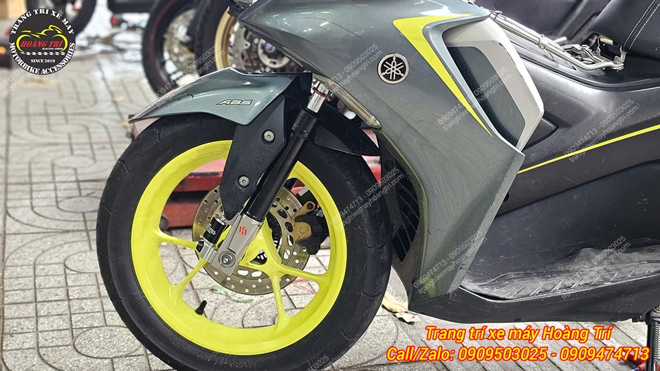 Lắp chuẩn zin cho NVX V2 nên khách hàng ở xa cũng có thể đặt hàng và tự trang bị cho xế cưng