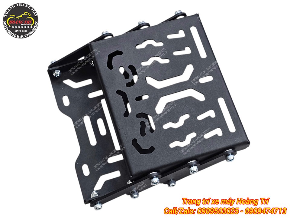 Baga trượt PCX nhìn từ góc nghiêng, thiết kế chắc chắn, phù hợp lắp đặt cho PCX 2014-2025