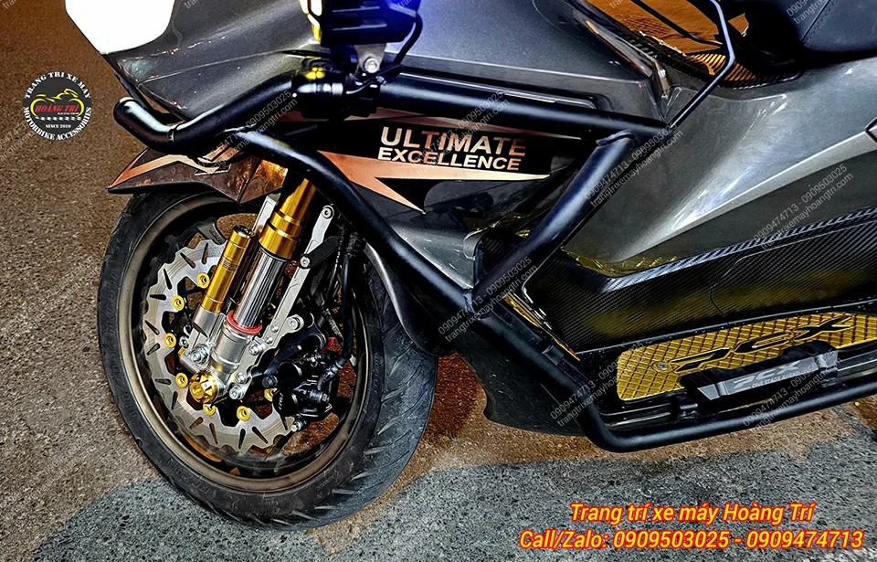 Trải nghiệm vẻ ngoài hầm hố với các phụ kiện đã được trang bị cho xe PCX 160