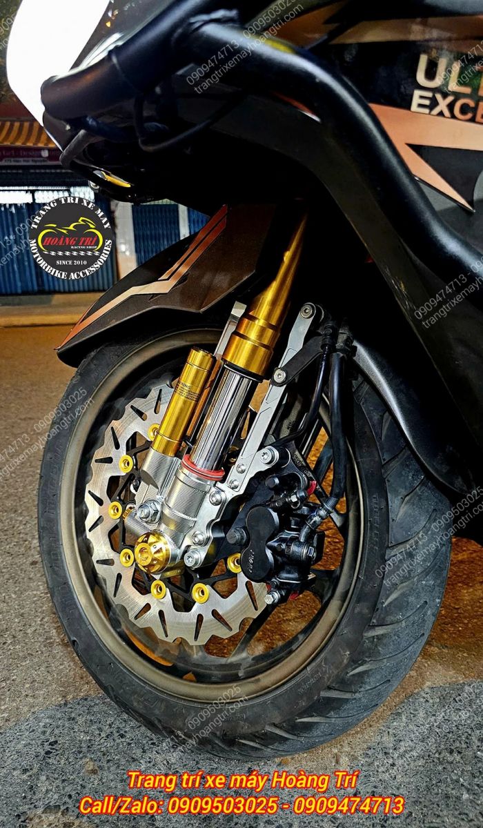 Anh khách sử dụng heo dầu zin của xe không nâng cấp heo dầu độ cho xế cưng của mình