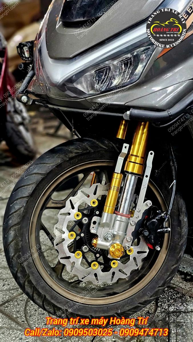 Nên trang bị cùng với heo dầu độ để tăng hiệu suất phanh cho xế cưng của bạn