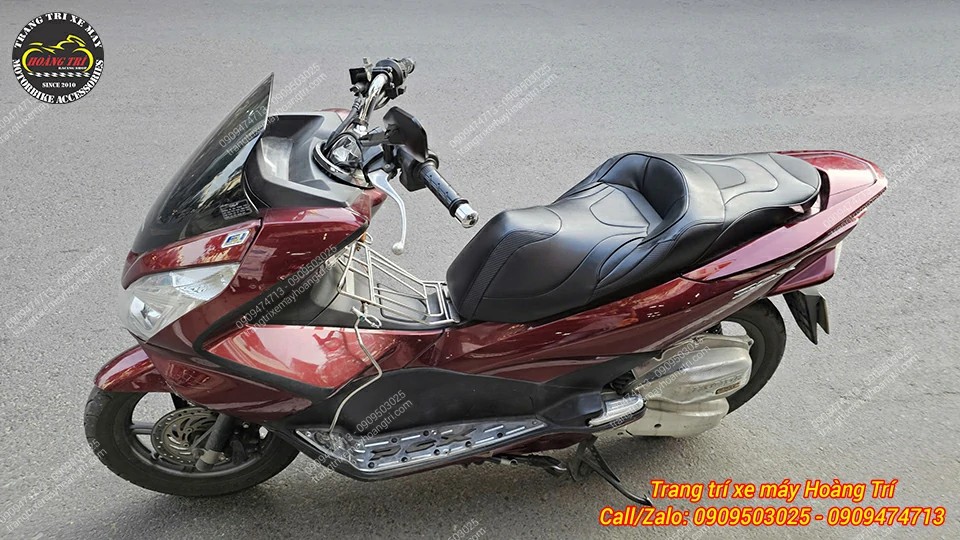 Toàn cảnh PCX 2014 với yên độ 2 tầng kiểu Thái, thiết kế cao cấp, tôn dáng xe