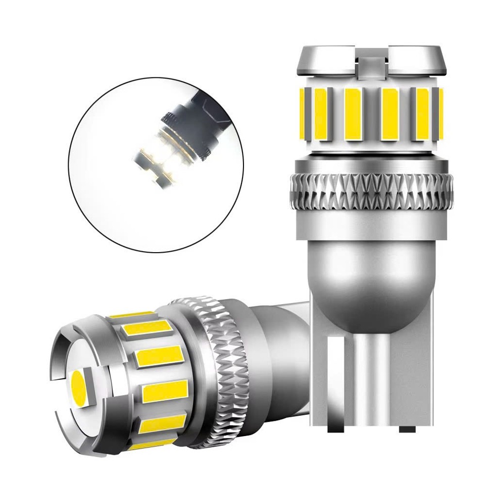 Bóng LED demi chân T10 thiết kế nhiều chip cho khả năng chiếu sáng 360 độ