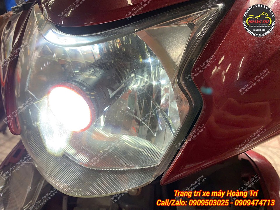 Logo Hoàng Trí Racing in trên sản phẩm giúp khẳng định chất lượng và nguồn gốc